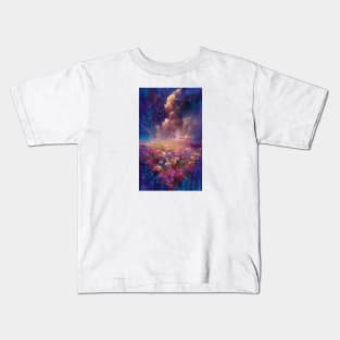 Infinity Flower Garden Kids T-Shirt